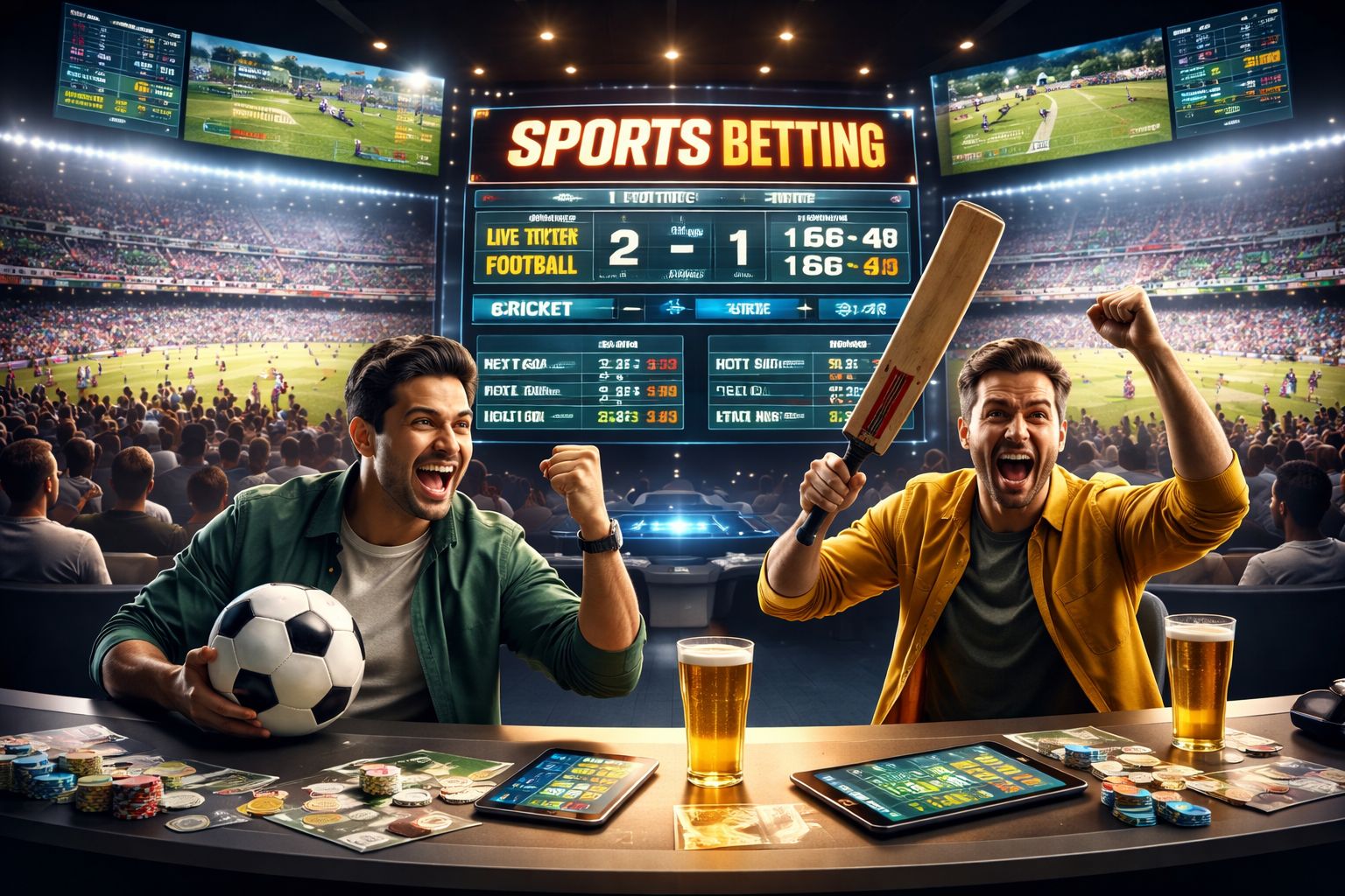 Football, Cricket, And Key Events In One Betting Hub